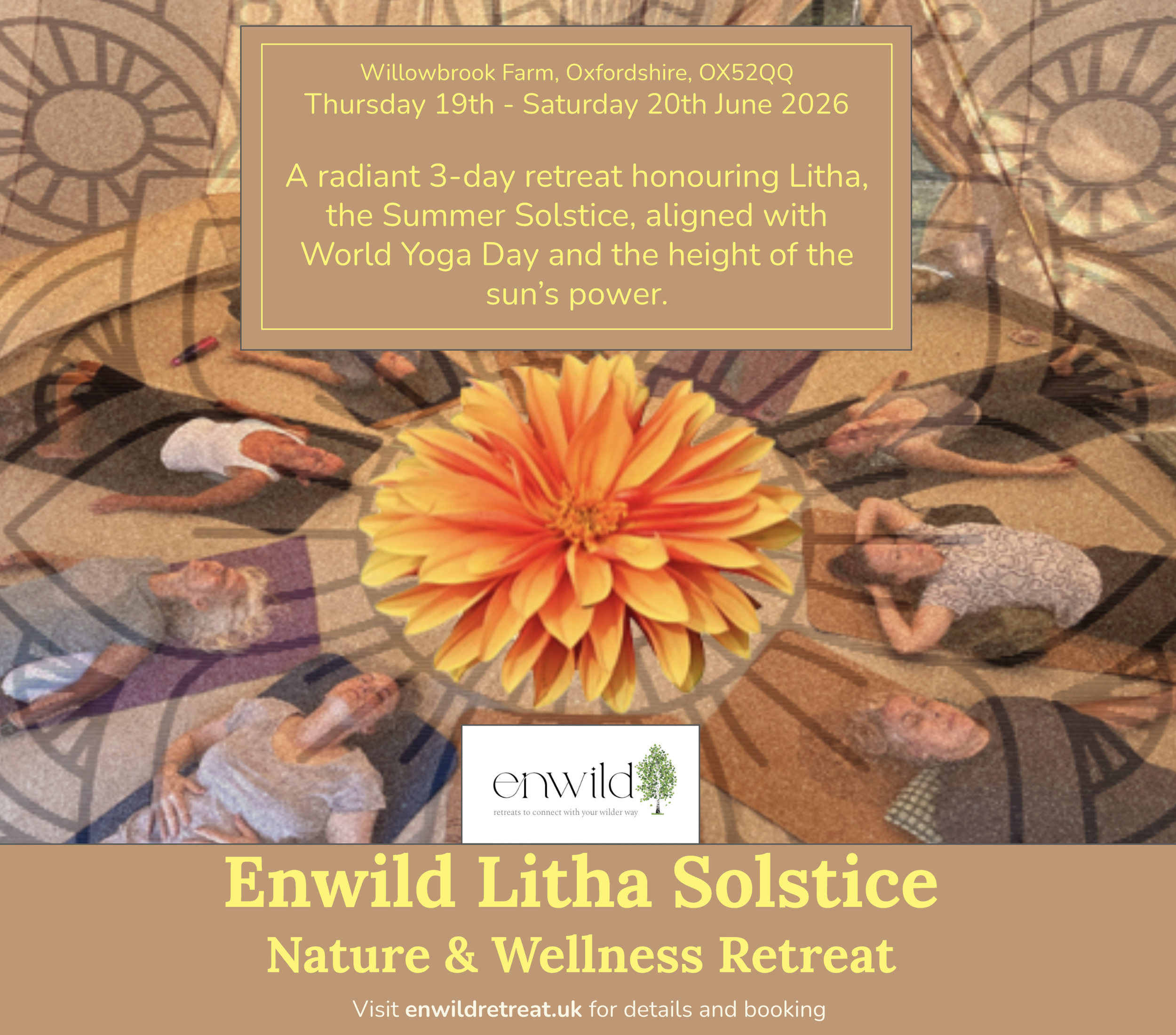 3-day Enwild Litha Solstice Retreat
