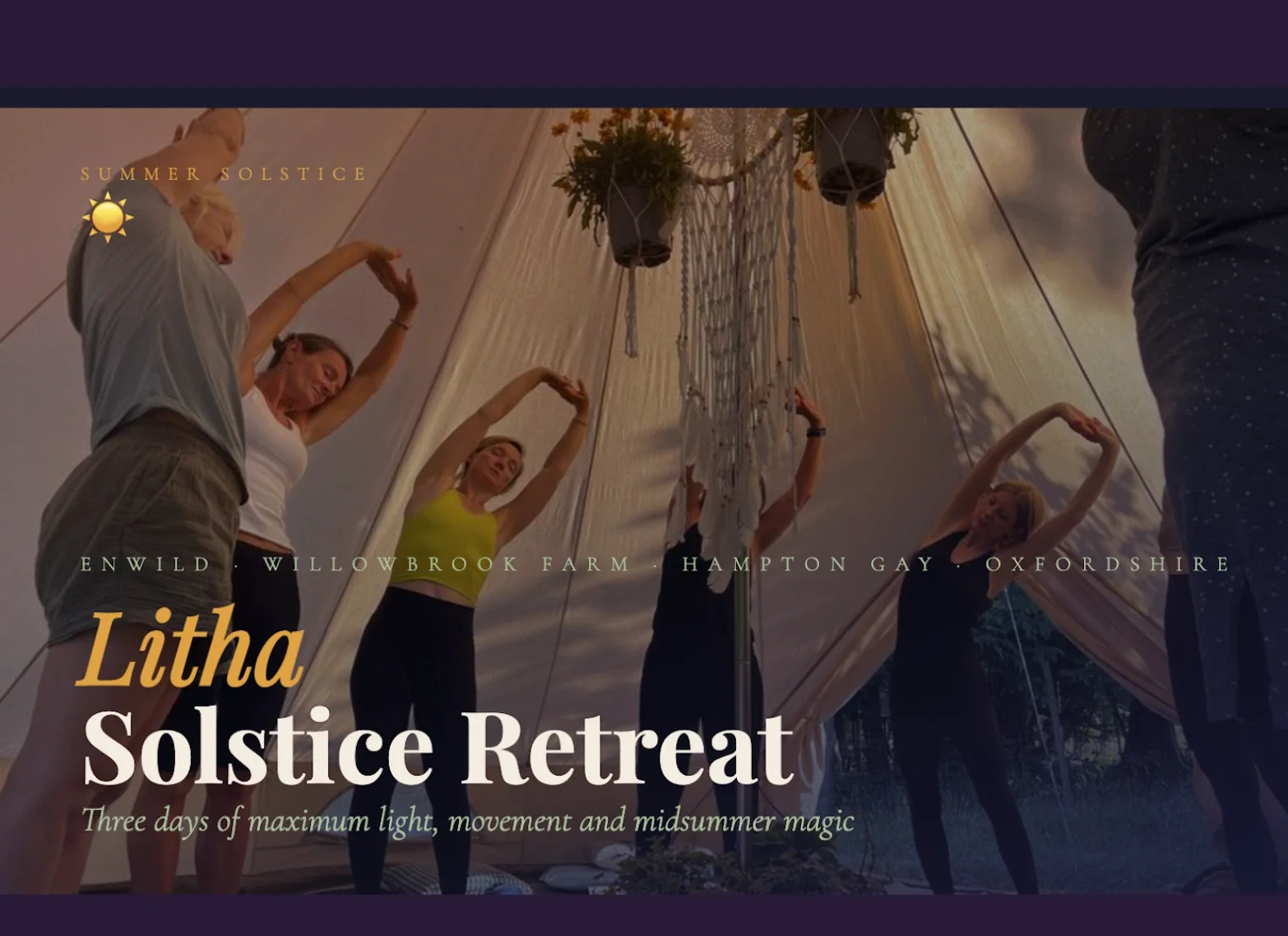 3-day Enwild Litha Solstice Retreat (sold out)