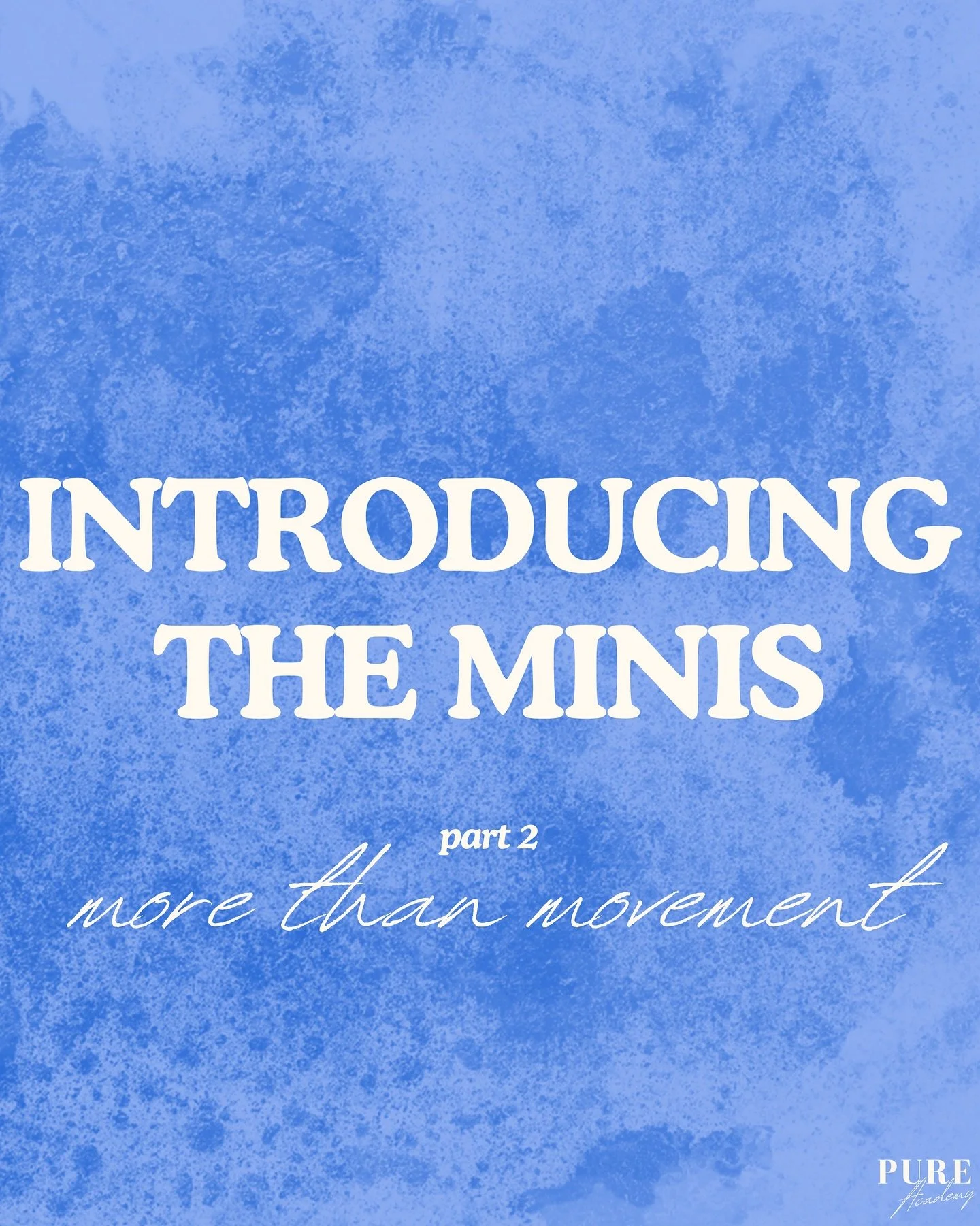 Introducing the PURE Academy, Season 18, Mini Competitive Dancers (Part 2)! 🪩🎉

PURE Academy; More than movement.