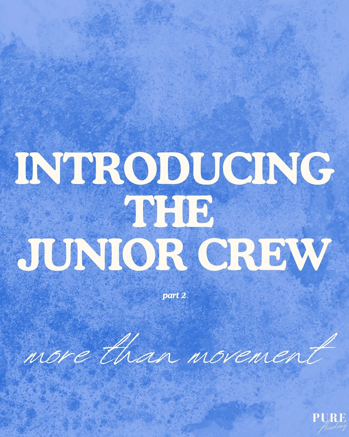 Introducing the PURE Academy, Season 18, Junior Crew Dancers (Part 2)! 🪩🎉
PURE Academy; More than movement.