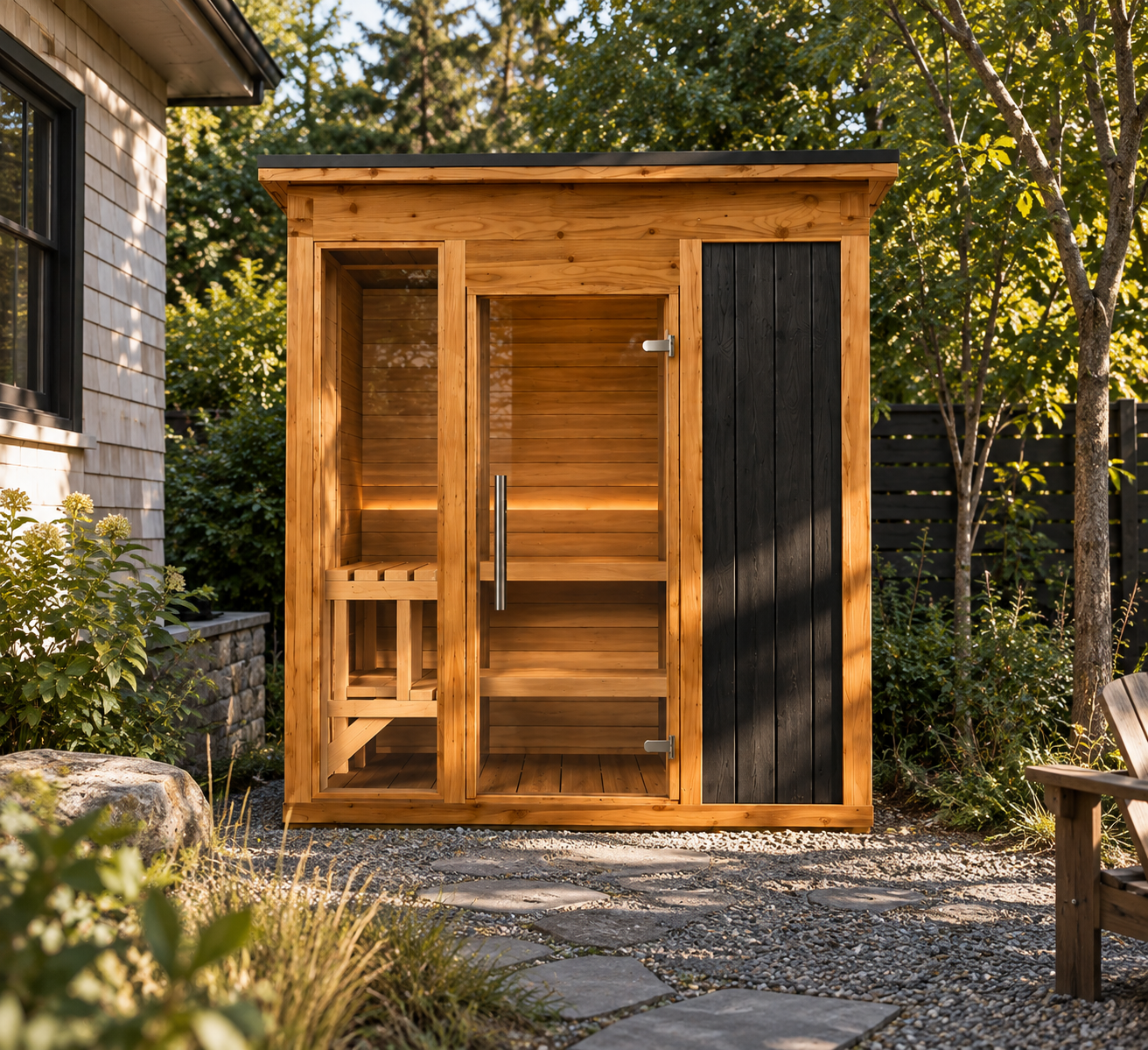 backyard sauna in connecticut