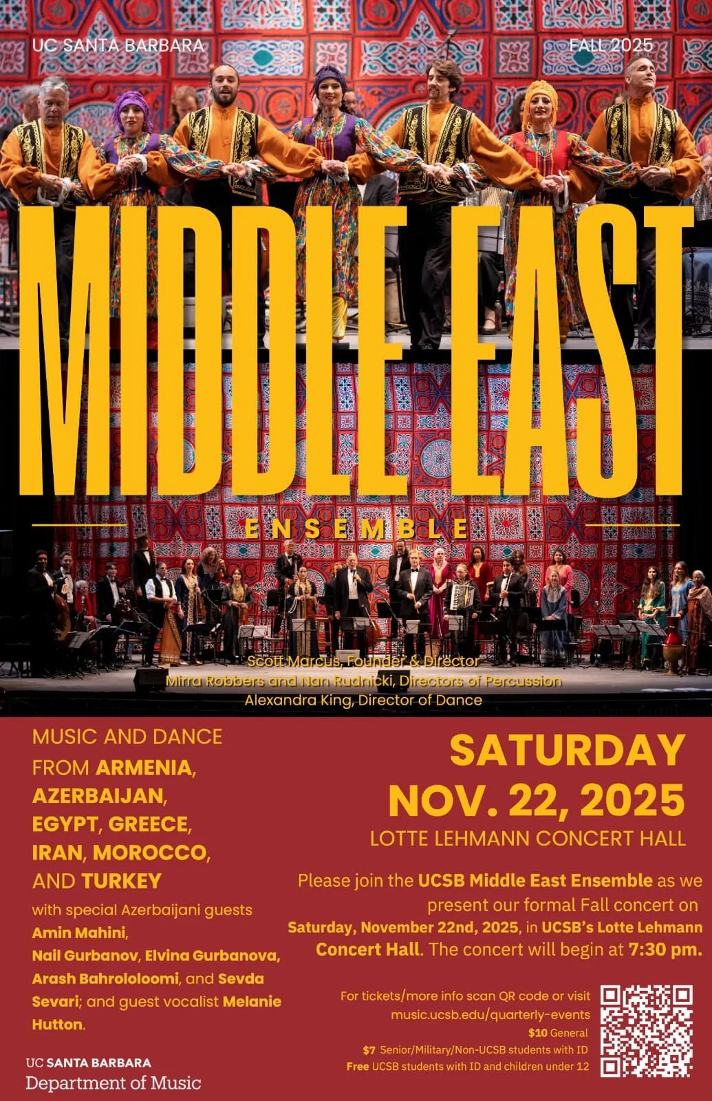 UCSB Middle East Ensemble Fall Concert