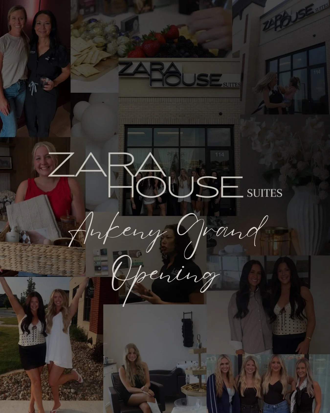 Thanks to all who came out to the Zara House Ankeny Grand Opening! ✨🥂 We love that you got to support and meet our incredible specialists and see their beautiful spaces! 

ANKENY | SALON SUITES | ESTHETICIAN | FACIALS | WELLNESS SPA | AESTHETICS | N