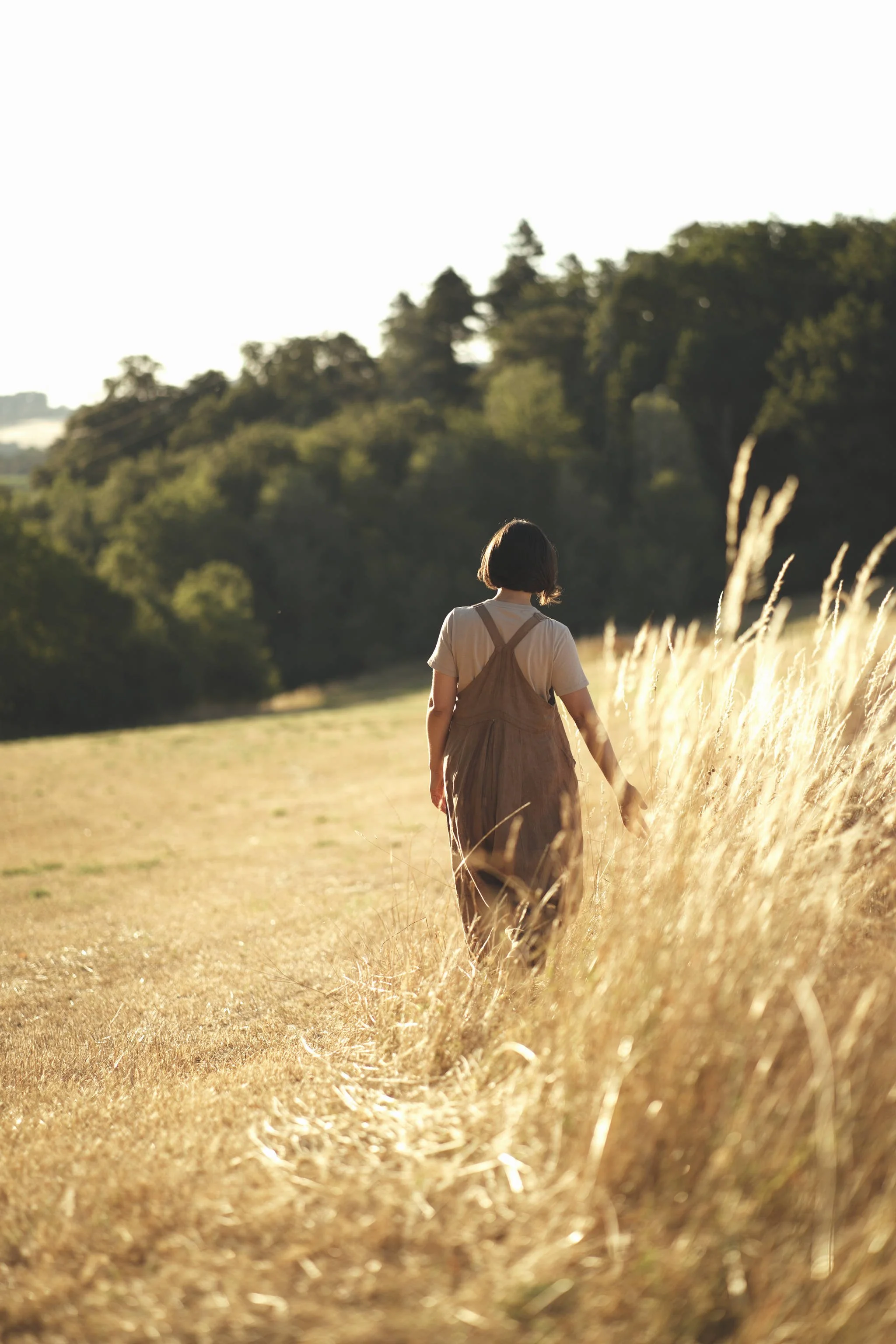 Maria Höfflin, the founder of the mindful brand design studio The Brand Flourist, is connecting to nature.