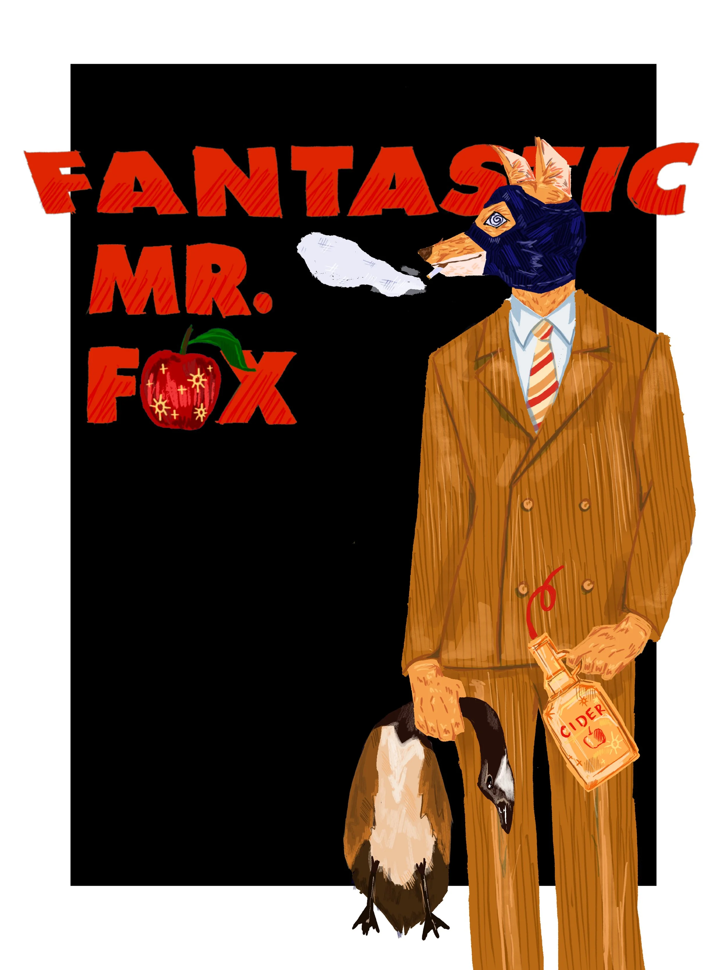 Fantastic Mr. Fox poster (2024)