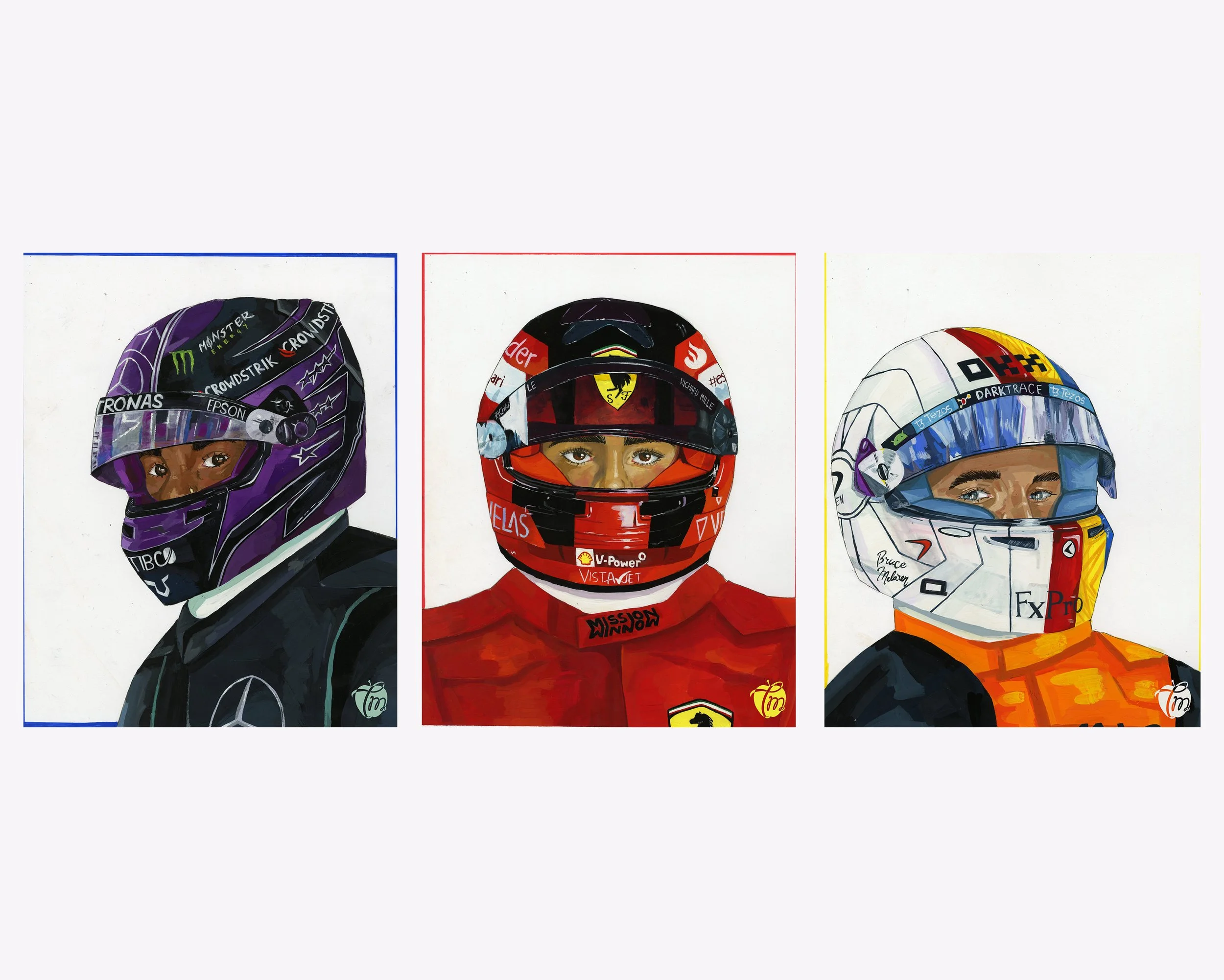 Formula 1 triptych (2023)