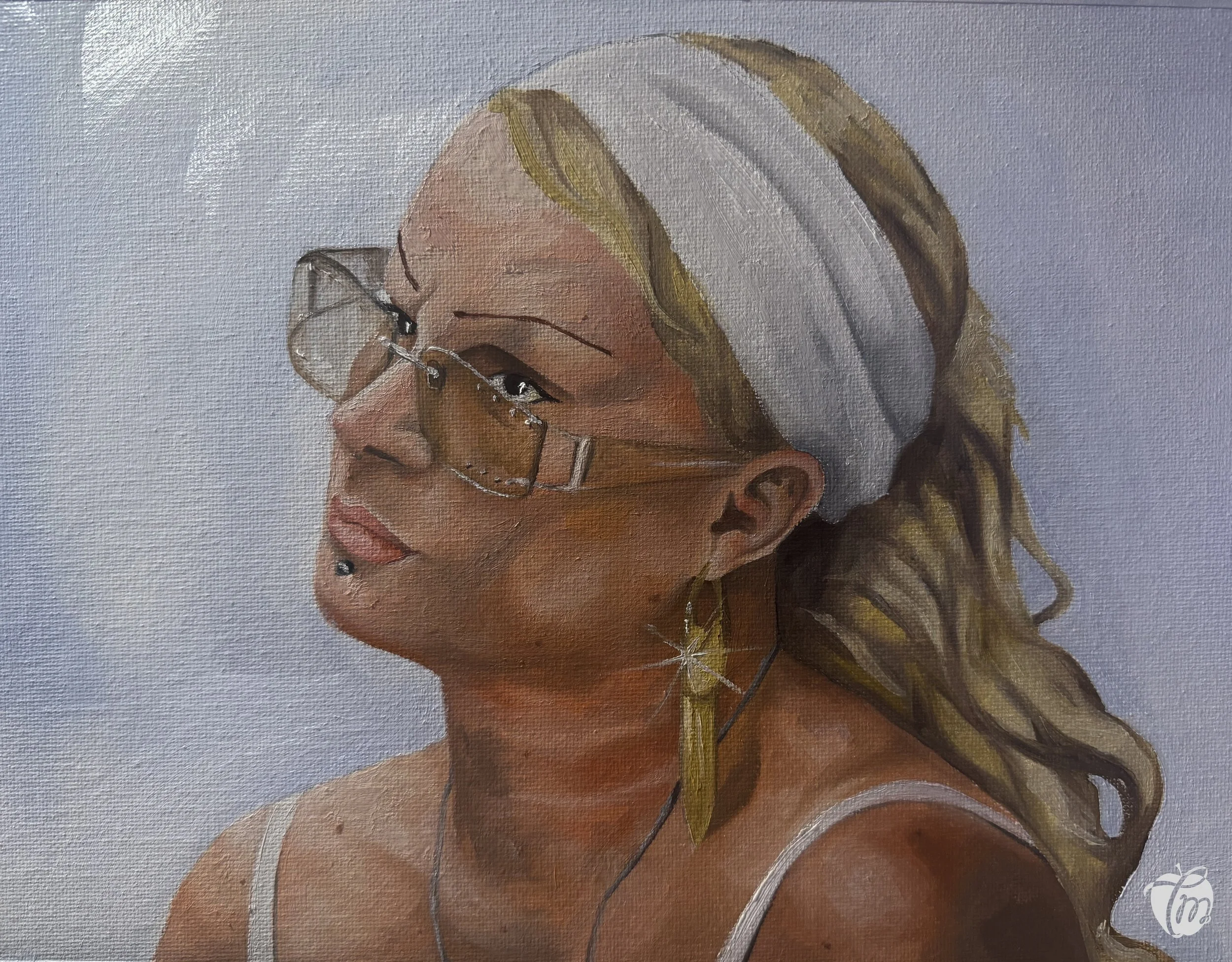 Oil portrait study (2024)