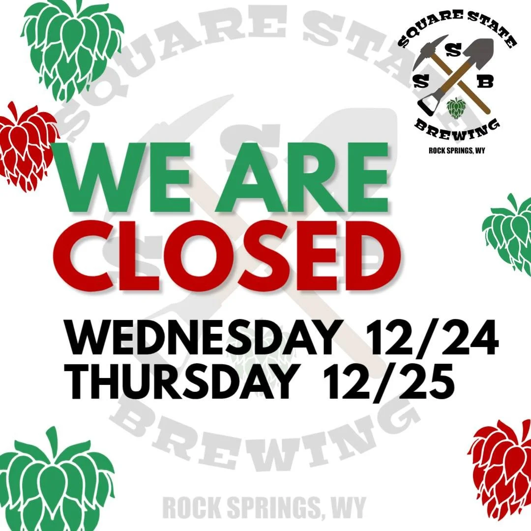 We will be closed this Wednesday and Thursday. Make sure you stop by Tuesday for any last minute gifts for the beer lover in your life. Merry Christmas! 🍻🎄