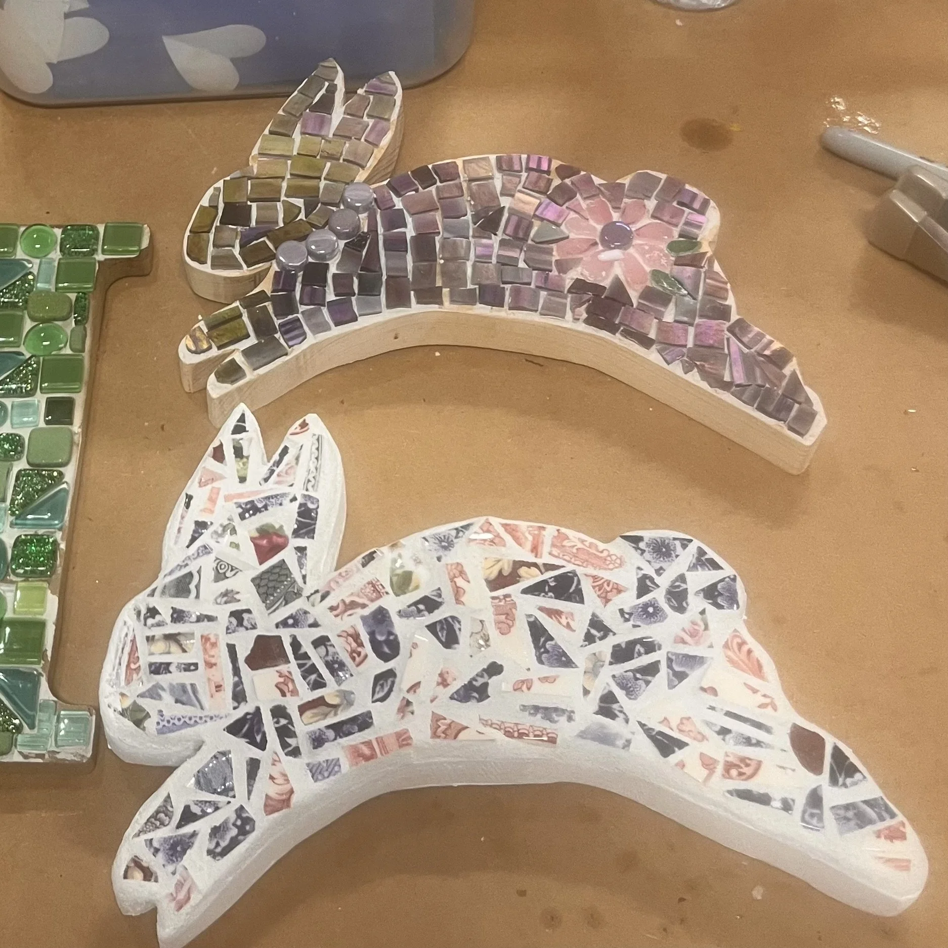 Glass Mosaic Bunny Workshop | MAR 7, 10AM-12:30PM