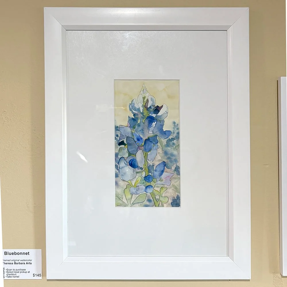 Bluebonnet by Theresa Barbara Art