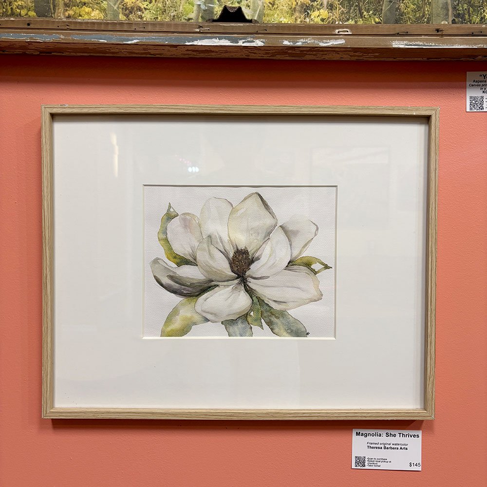 Magnolia: She Thrives by Theresa Barbara Art