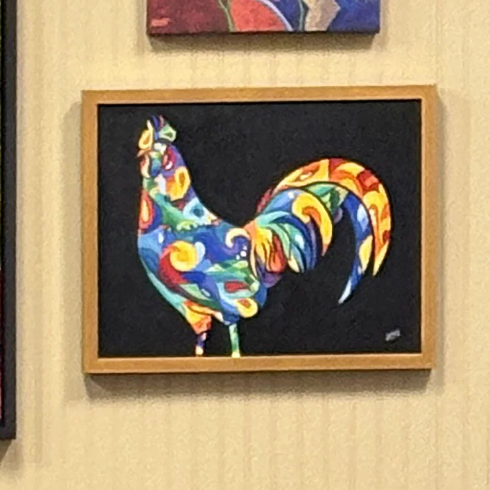 Gallo by Andrea Zabala - Zabringo Art
