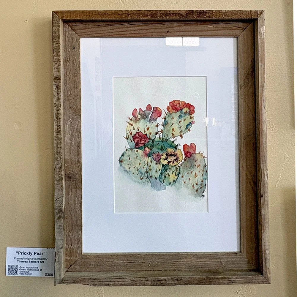 Prickly Pear by Theresa Barbara Art