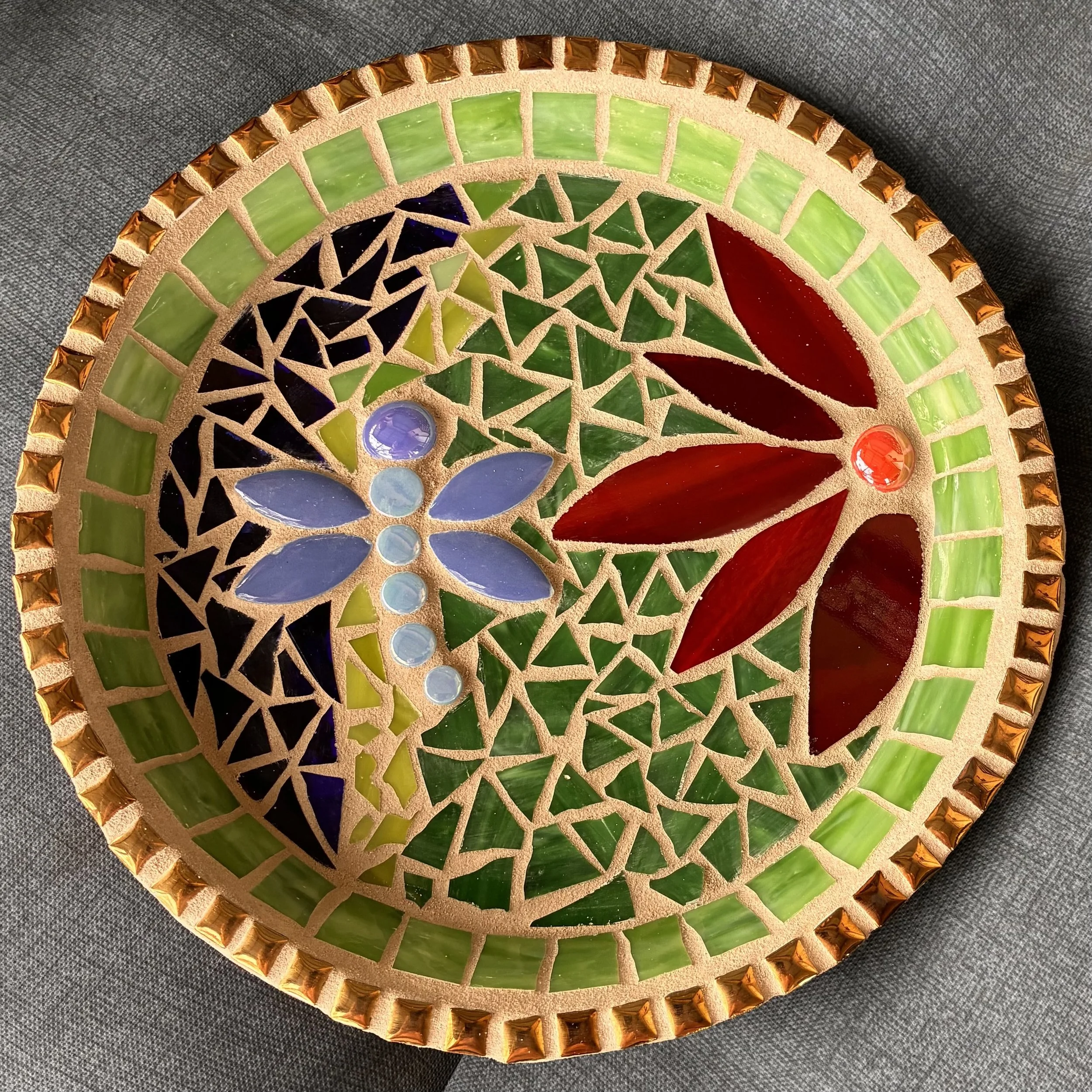 Glass Mosaic Birdbath  | SAT JUN 20, 10AM-1PM