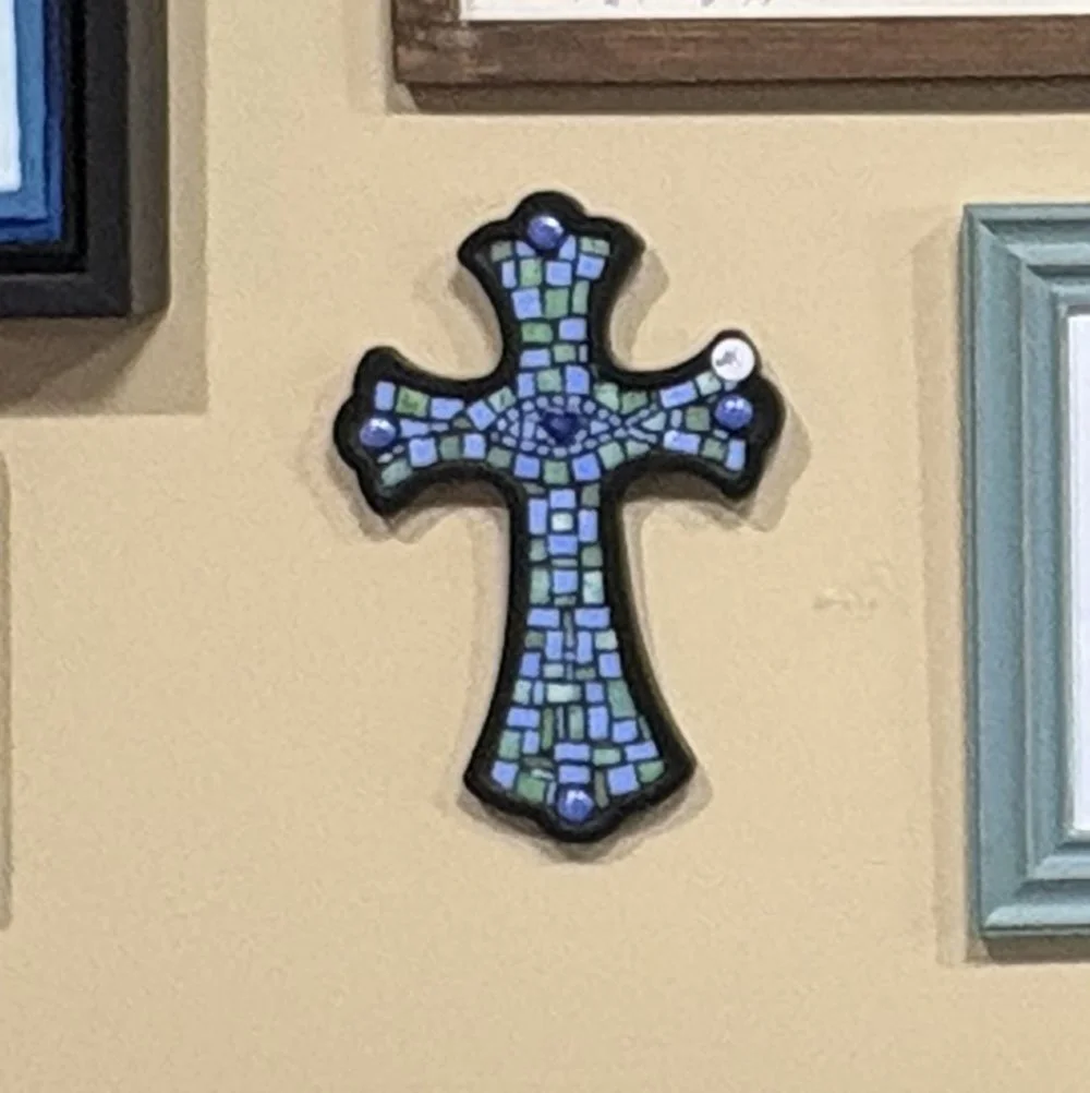 Mosaic Cross by Sherry Hearn