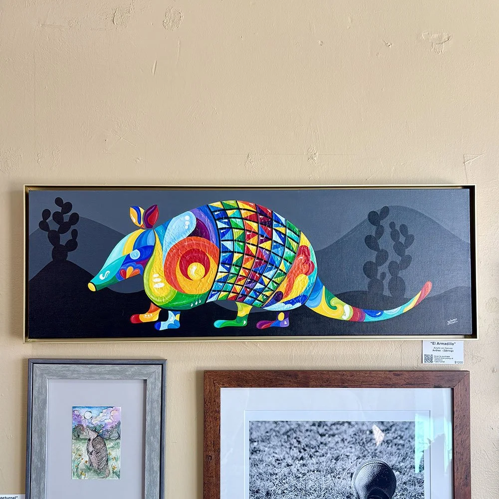 El Armadillo by Andrea Zabala, Zabringo Art