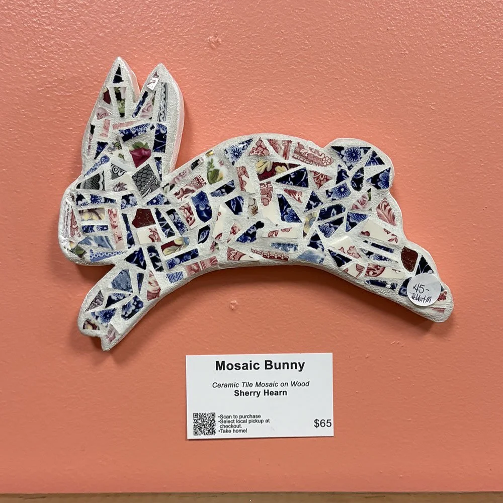 Mosaic Bunny by Sherry Hearn