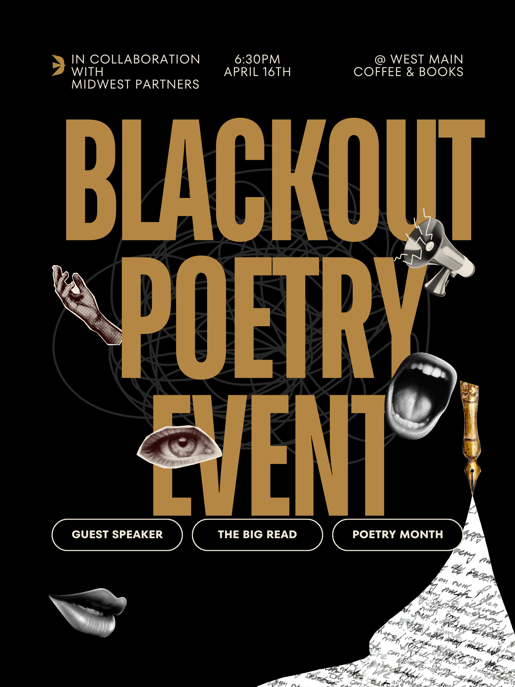 Blackout Poetry Event