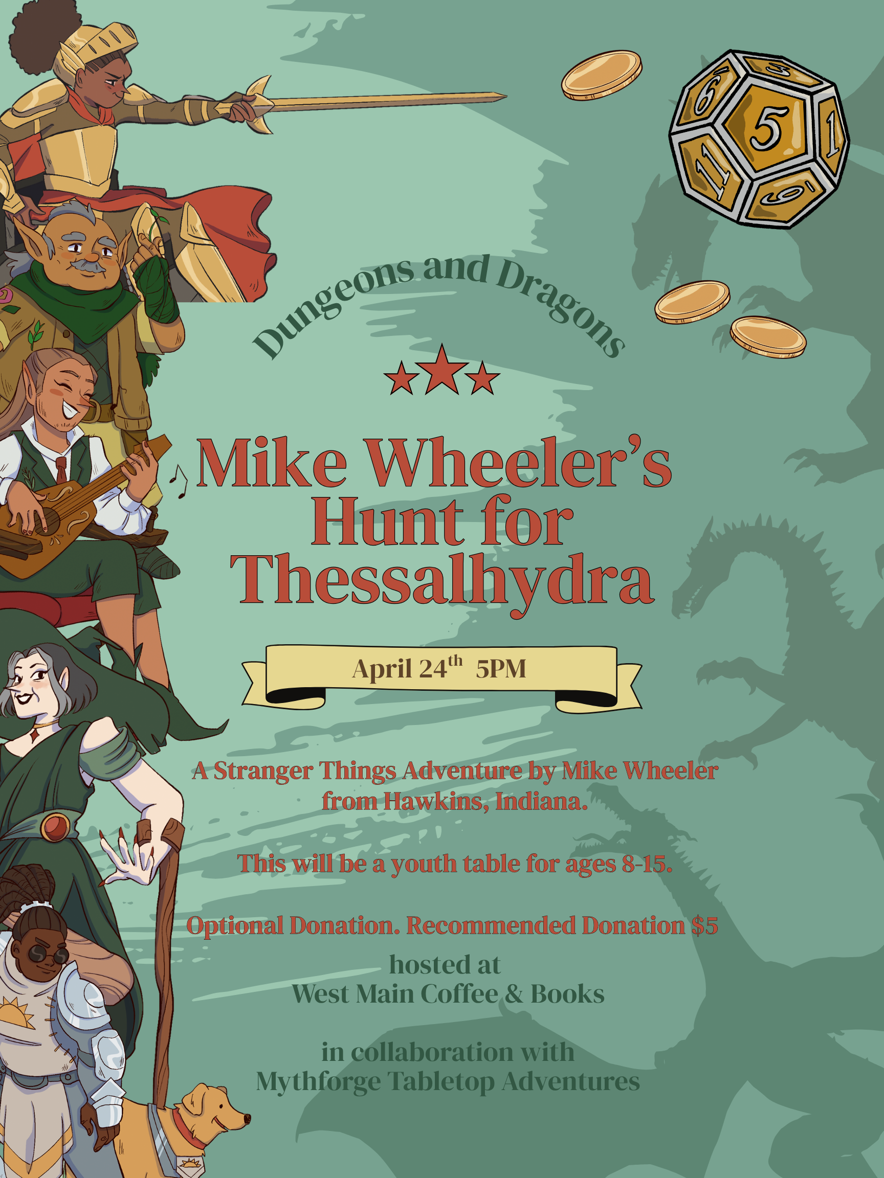 D&amp;D: Mike Wheeler’s Hunt for Thessalhydra