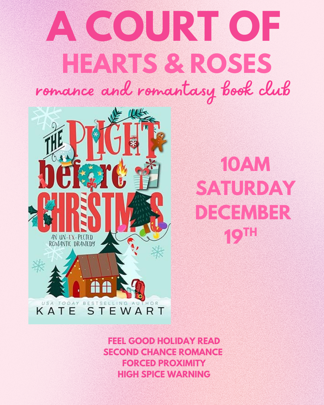 A Court of Hearts & Roses Book Club: The Plight Before Christmas by Kate Stewart