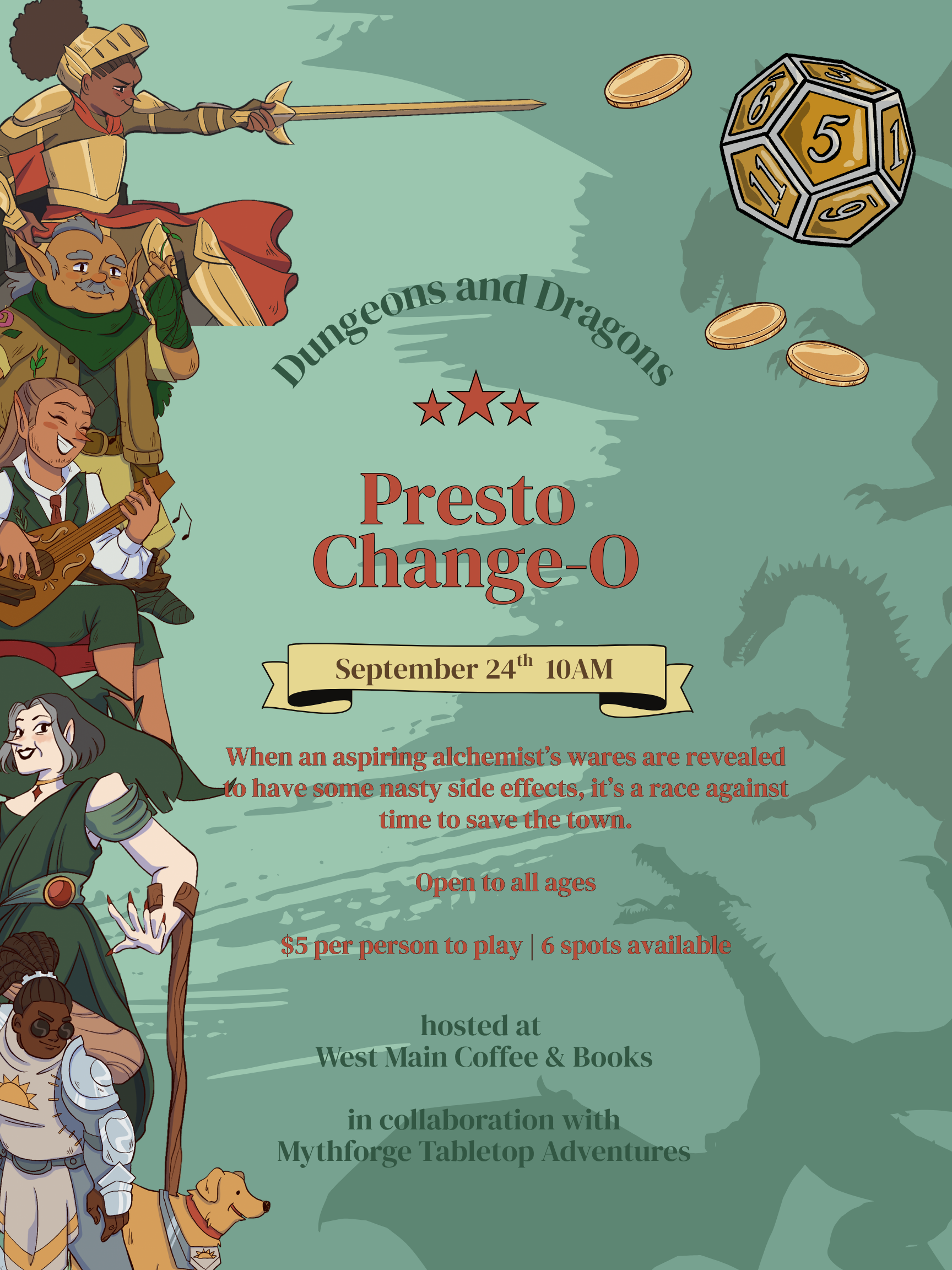 D&D: Presto Change-O One Shot