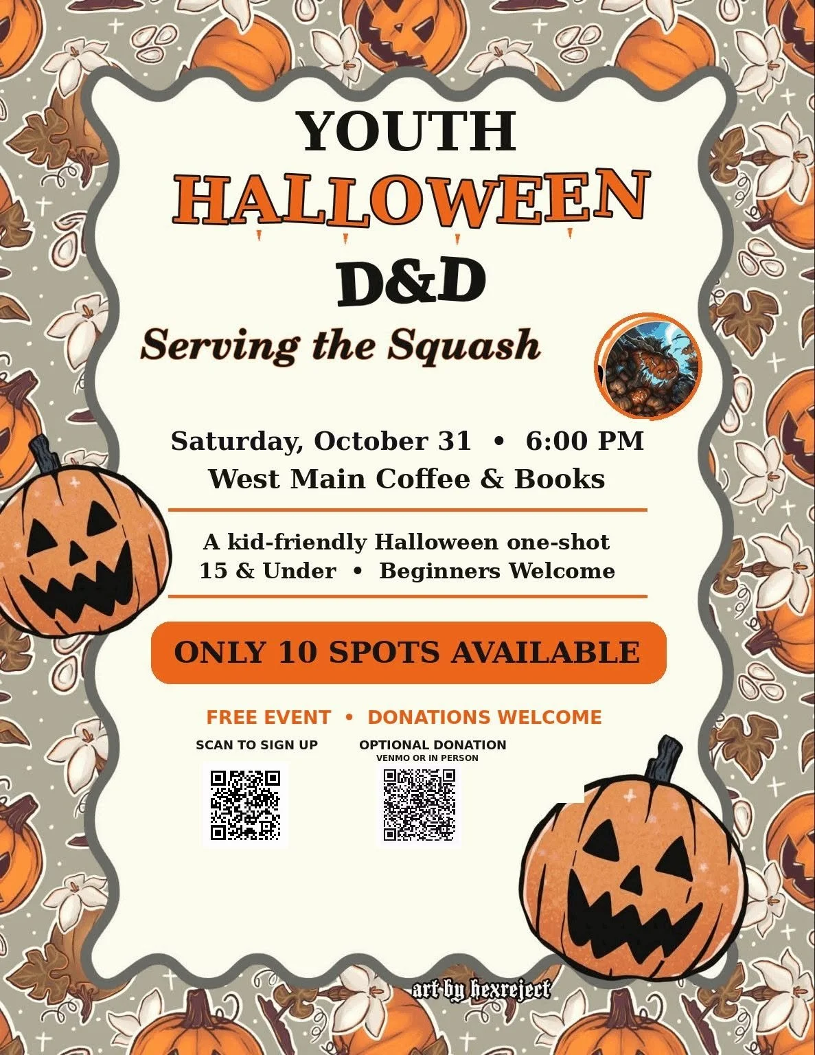 D&D: Serving the Squash