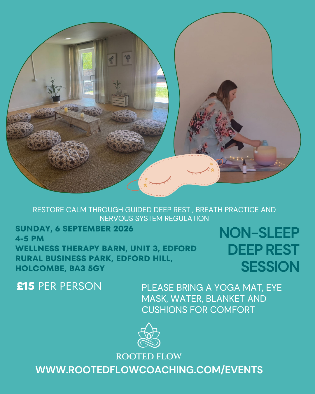 Non-Sleep Deep Rest Session (Holcombe 6 Sept 2026)