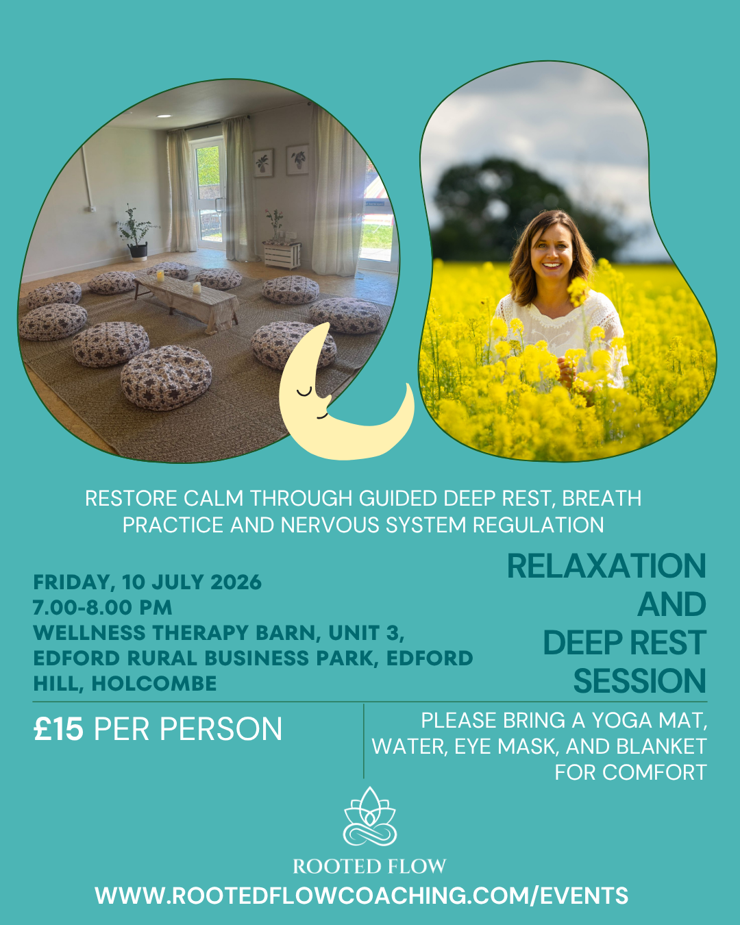 Non-Sleep Deep Rest Session 10 July 2026 (Holcombe)