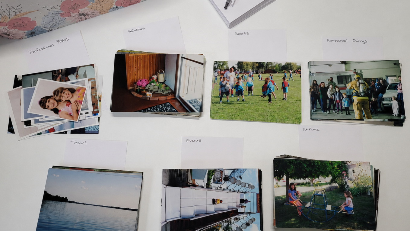 How to Break Your Photo Piles Into Smaller Groups