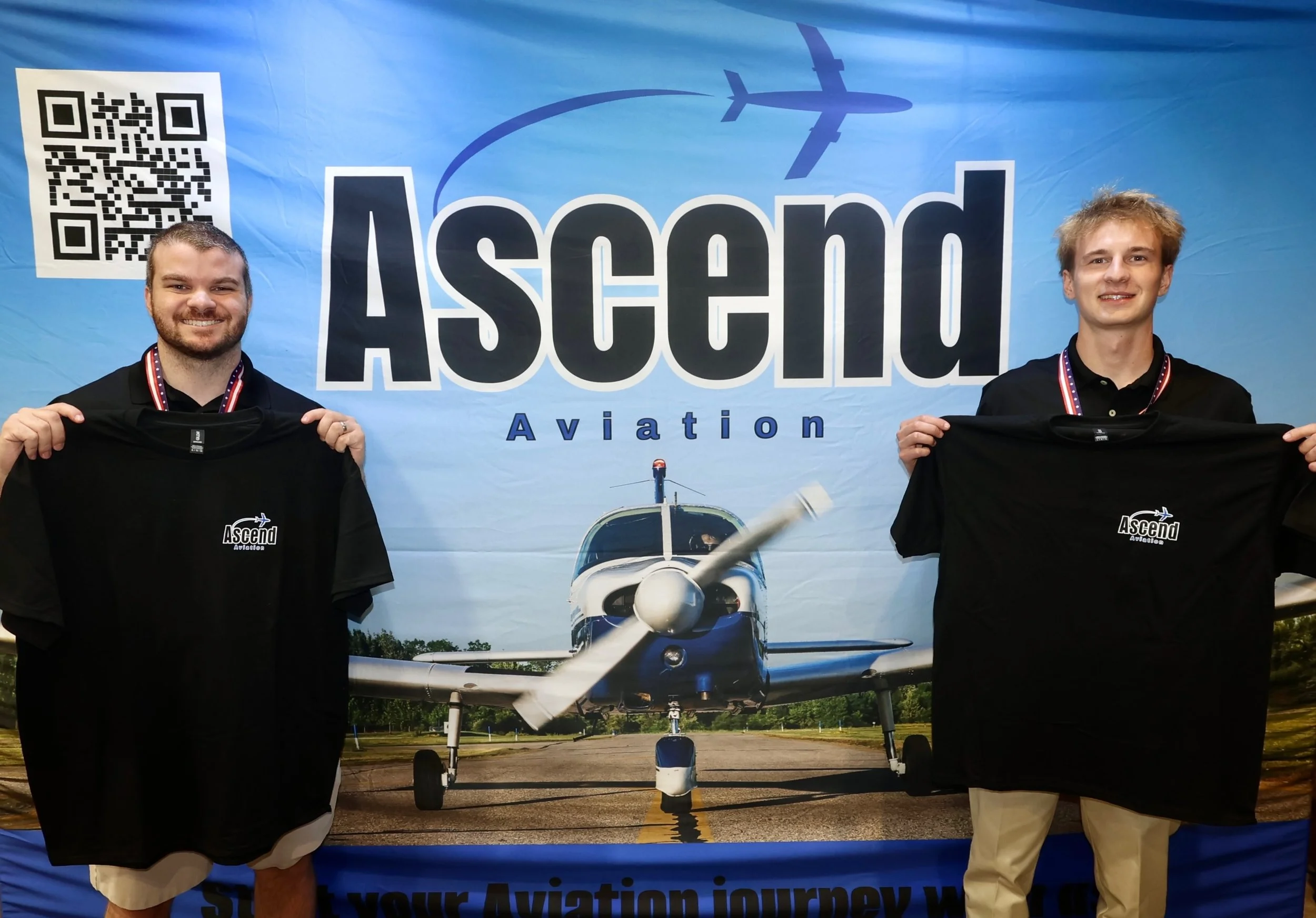 Meet the winners of Ascend&rsquo;s Cornhole Tournament! 🏆 Through teamwork, dedication, and perseverance, they earned first place. 
Great job to all of the students who participated, and a huge thank you to the families and supporters who came out t