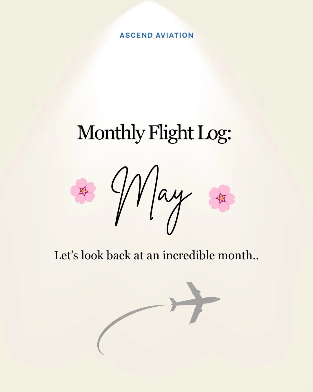 Reflecting on an amazing May at Ascend Aviation!🛫
From impressive solos by Brandon and Cory to our student and staff cornhole tournament, it was a month filled with achievements and new opportunities. 
We welcomed a new aircraft into our fleet, open
