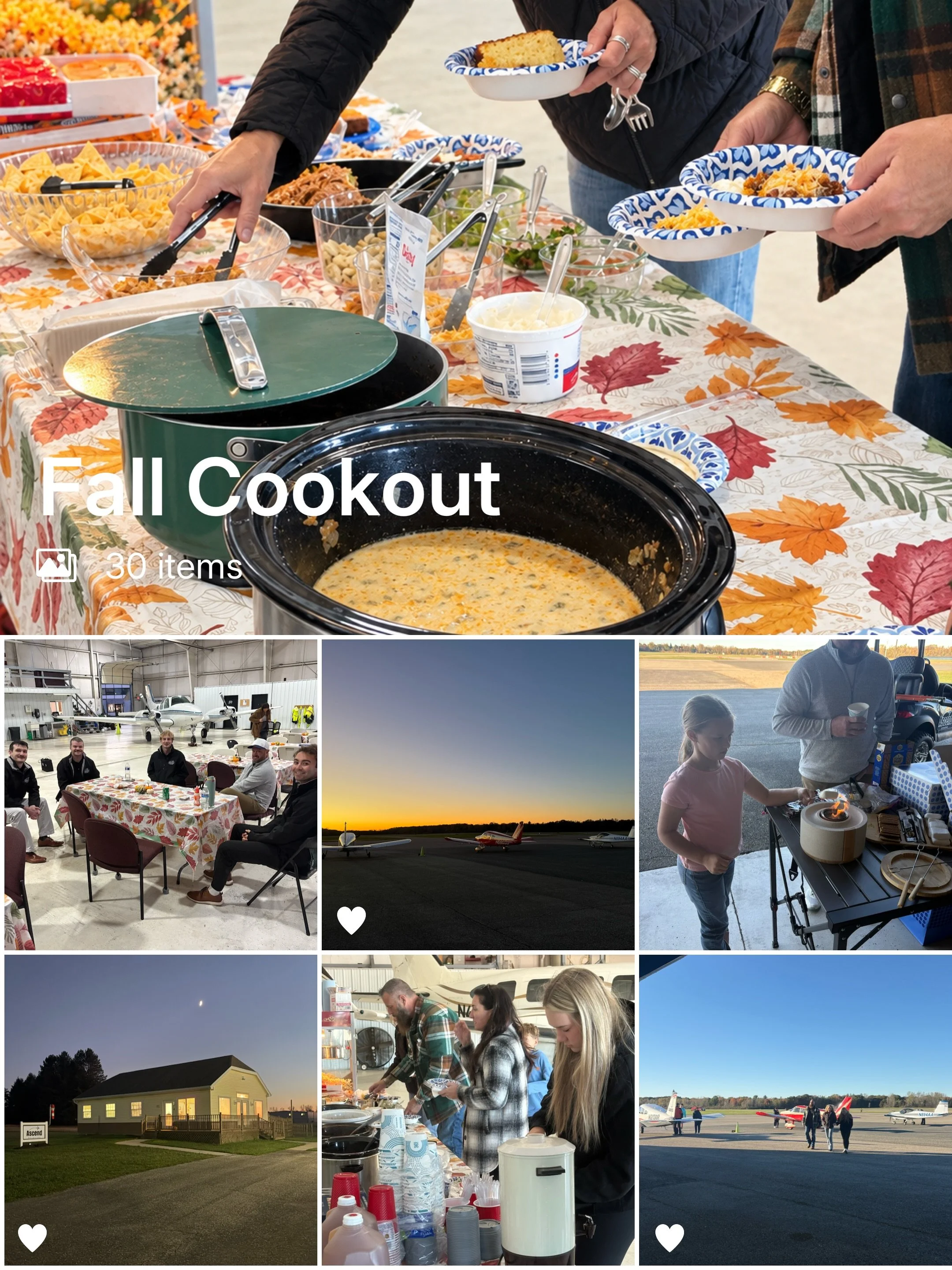 No better way to kick off fall than with a chili cookout in the hangar! 🍁✈️

We&rsquo;re grateful for the students, staff, and families who make our community feel like family. Thank you to everyone who came out to share the afternoon with us!

Here