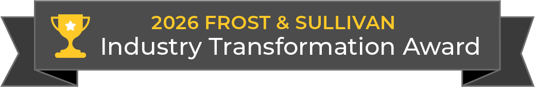 2026 Frost & Sullivan Industry Transformation Award