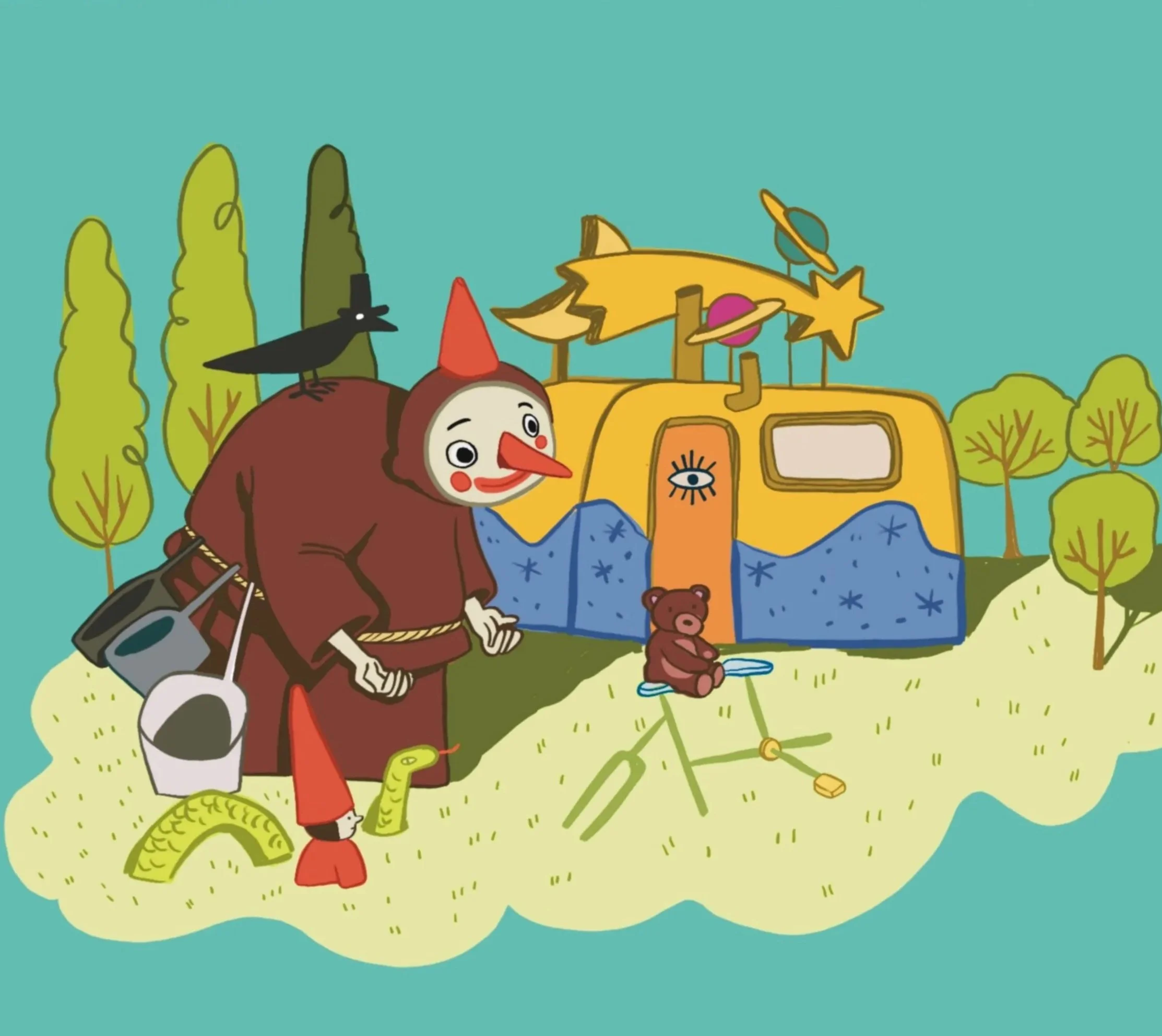 TRAILER POPE BOYS PRINT