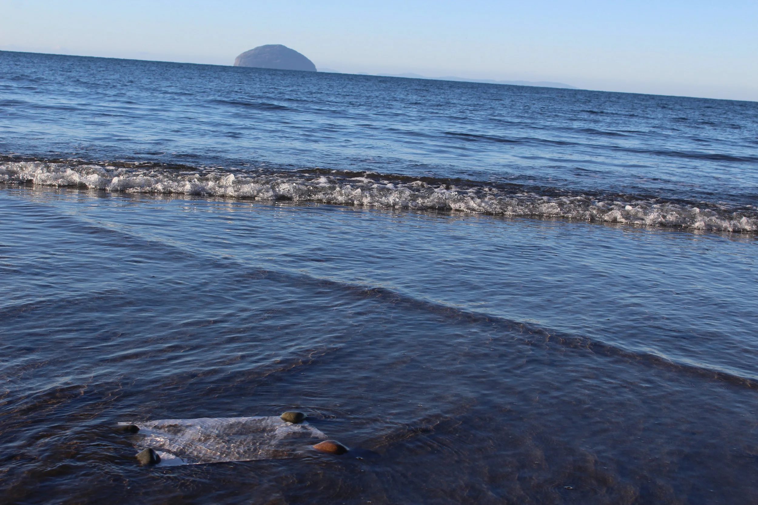 01 Stretching Paper in Sea - Girvan Beach Dec 20258.JPG