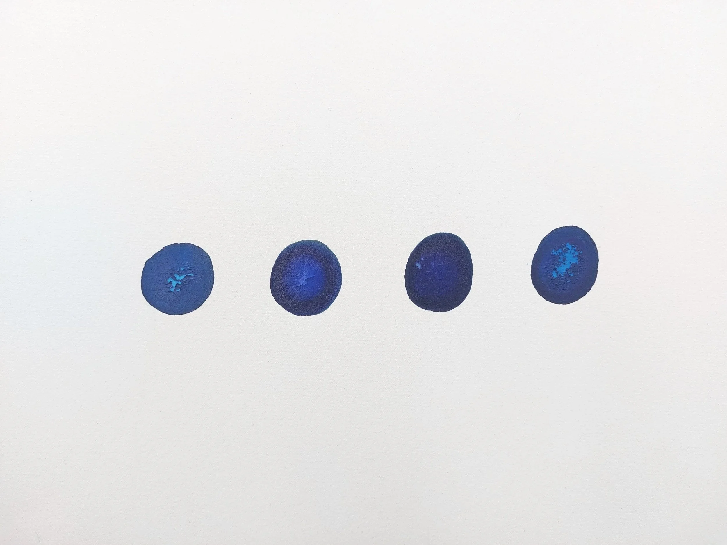 Watercolour Melt Blue Texture (2024)