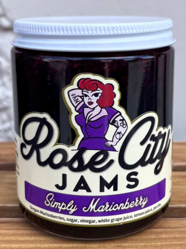 Simply Marionberry Jam
