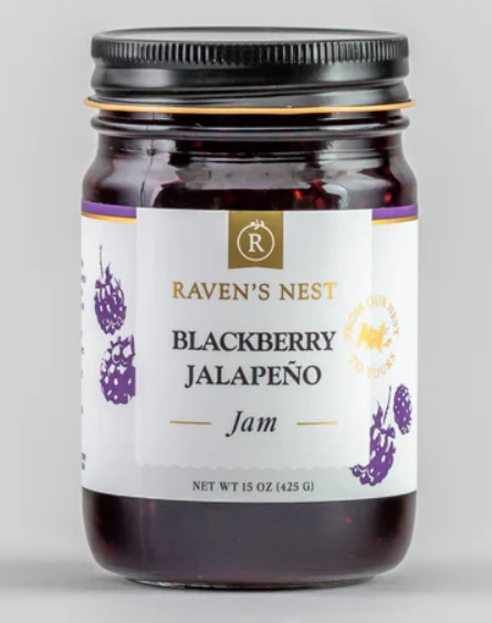 Blackberry Jalapeno Jam
