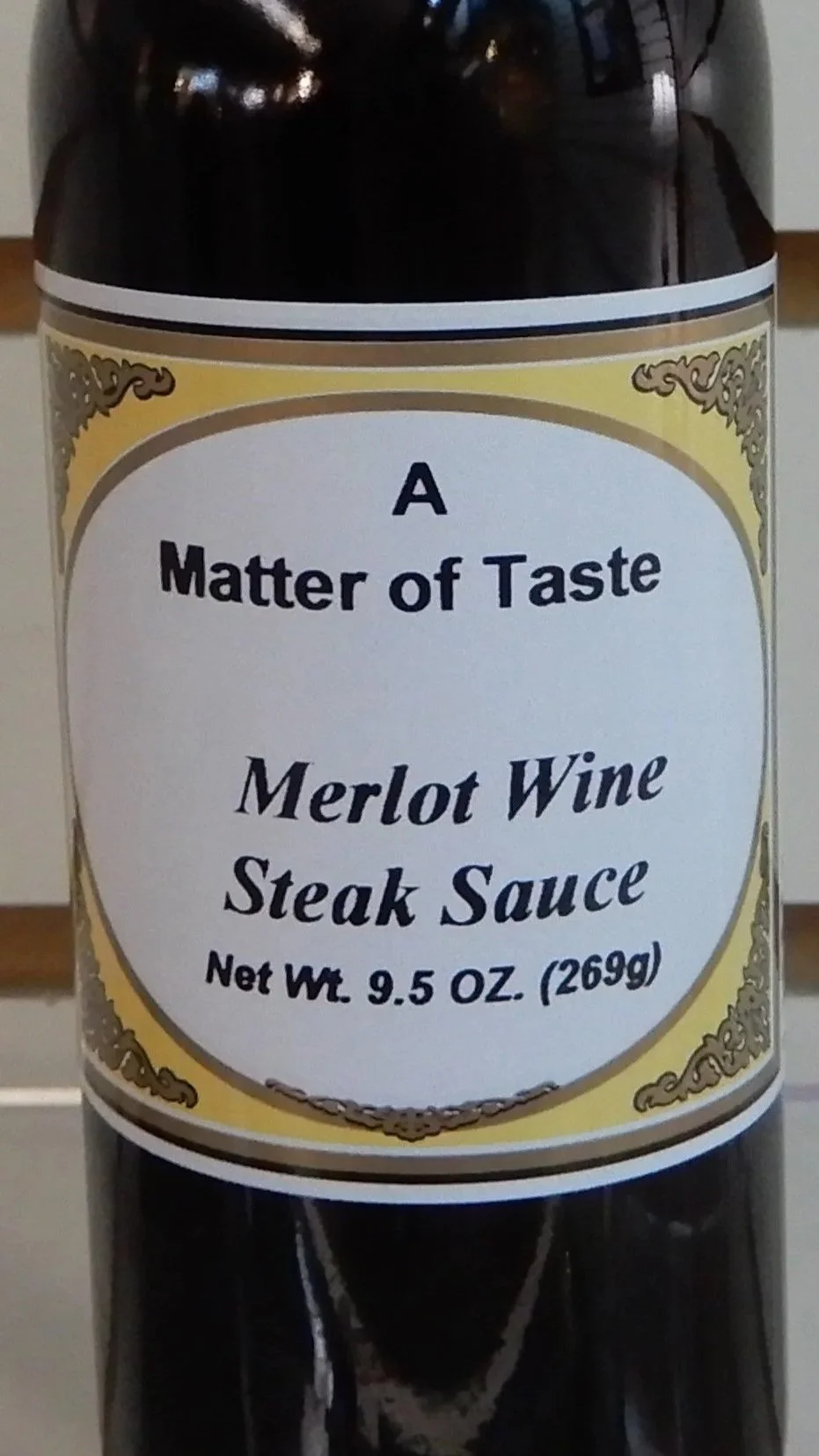 Merlot Wine Steak Sauce