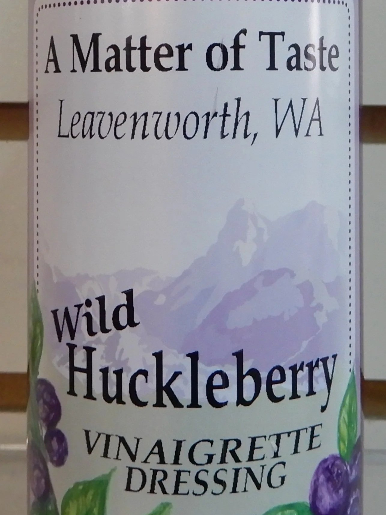 Huckleberry Vinaigrette Dressing