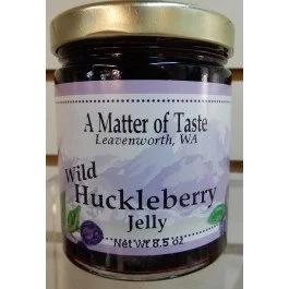 Wild Huckleberry Jelly