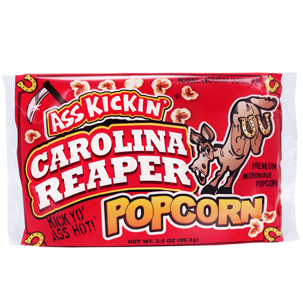 Ass Kickin' Carolina Reaper Popcorn