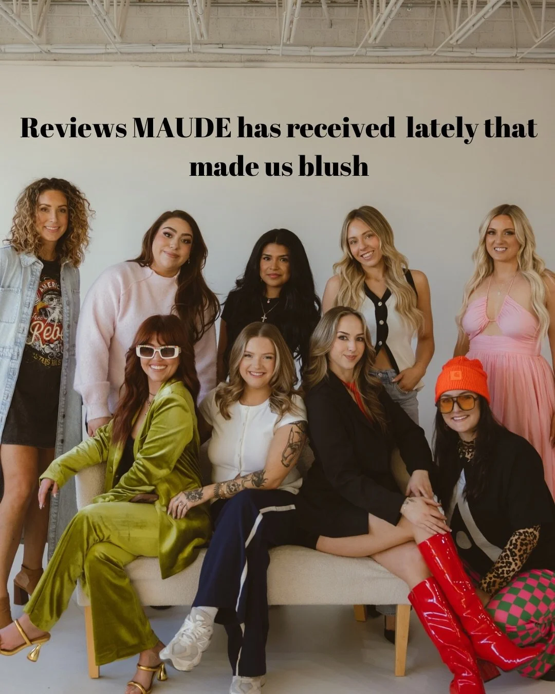 What makes us stand out? We don&rsquo;t want to be like everyone else ✨

There&rsquo;s a reason MAUDE is a 5 star salon&hellip; let our guests tell you why! 

📸 @melissavillalobosphotography 
@sixteenthststudio 

#avedasalon #salon #coloradosalon #n