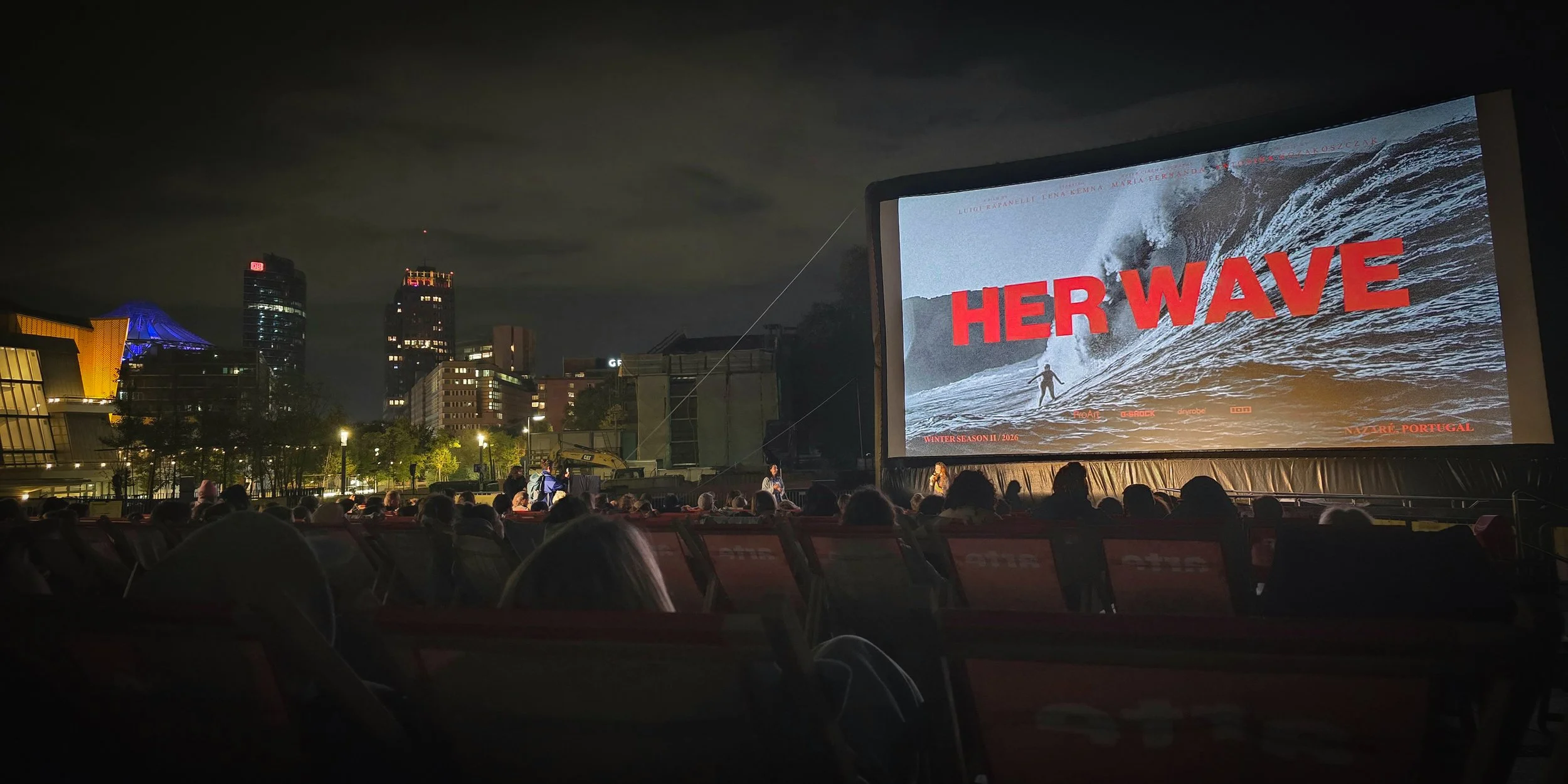 Screening of HER WAVE in Berlin, Arte Sommerkino