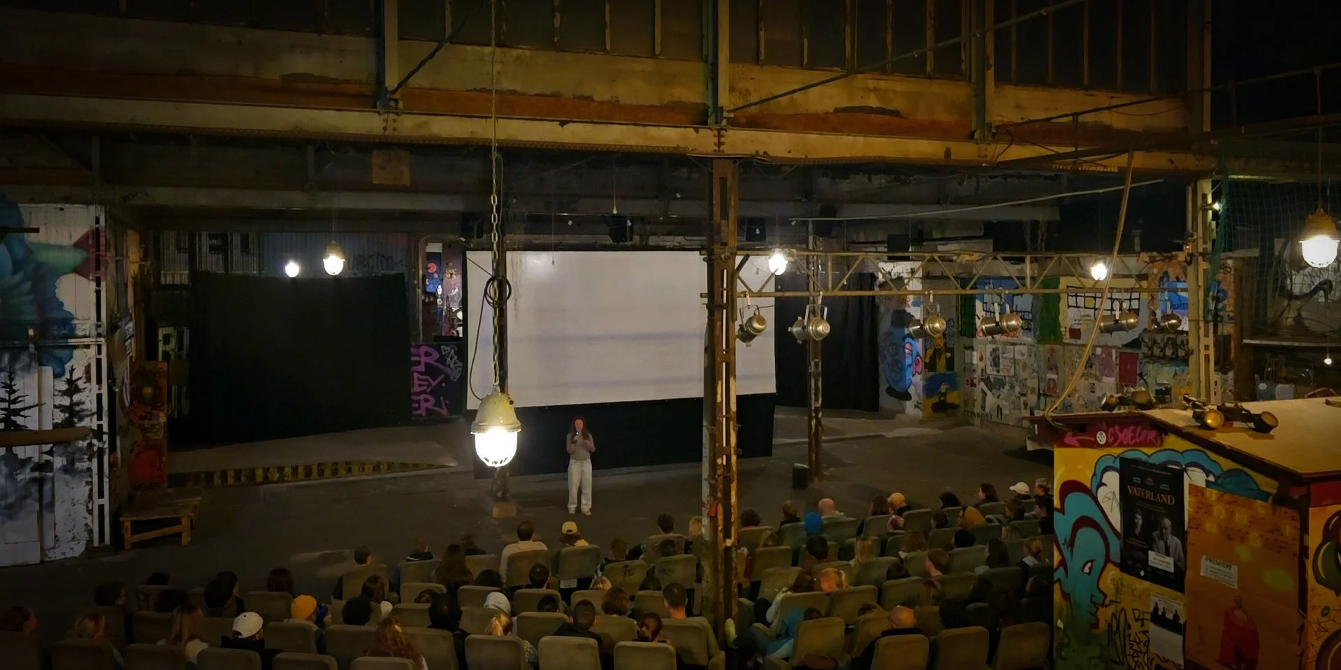Screening of film HER WAVE in Leipzig, Kino auf der Feinkost open air