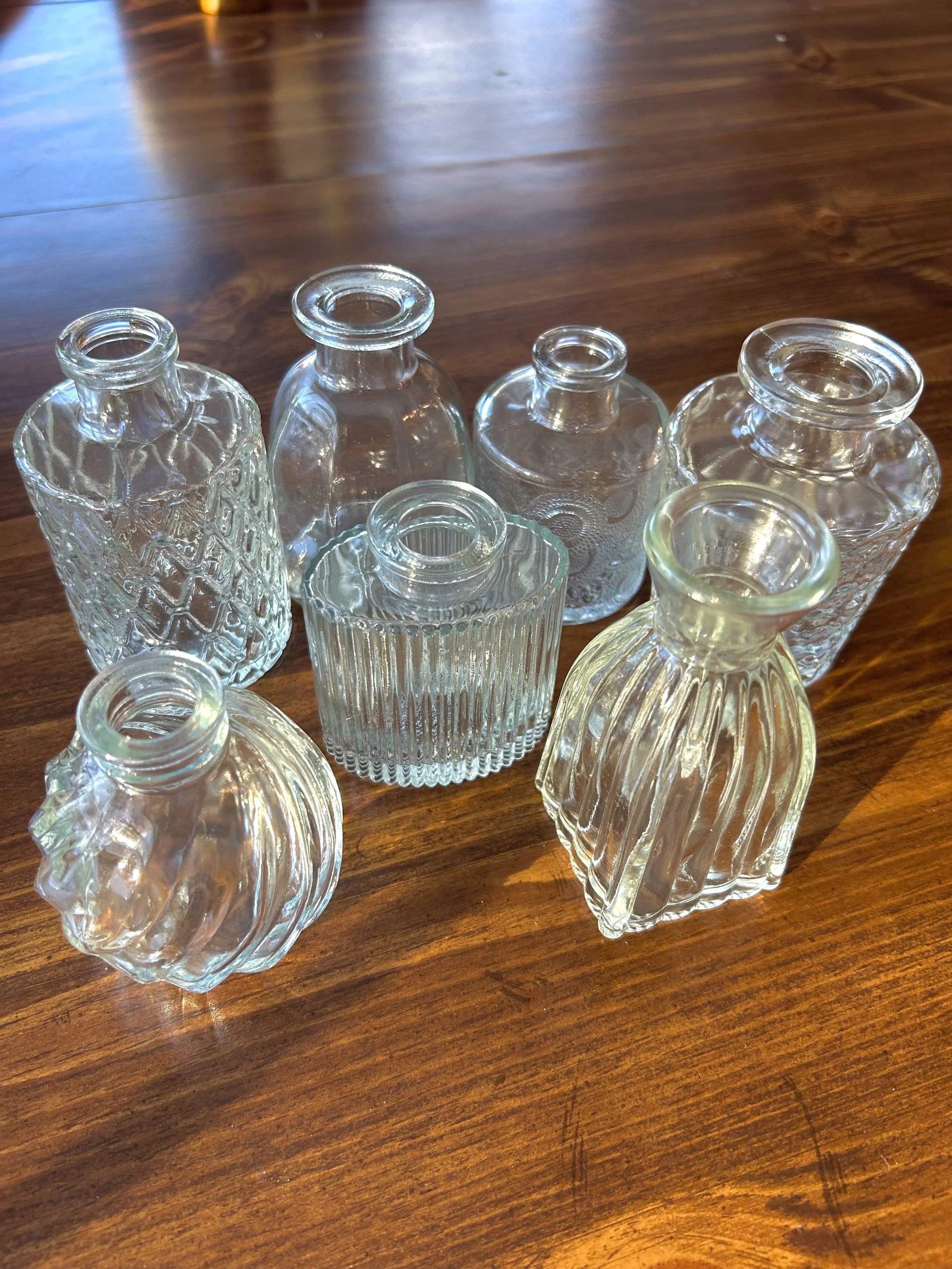 Assorted Bud Vases