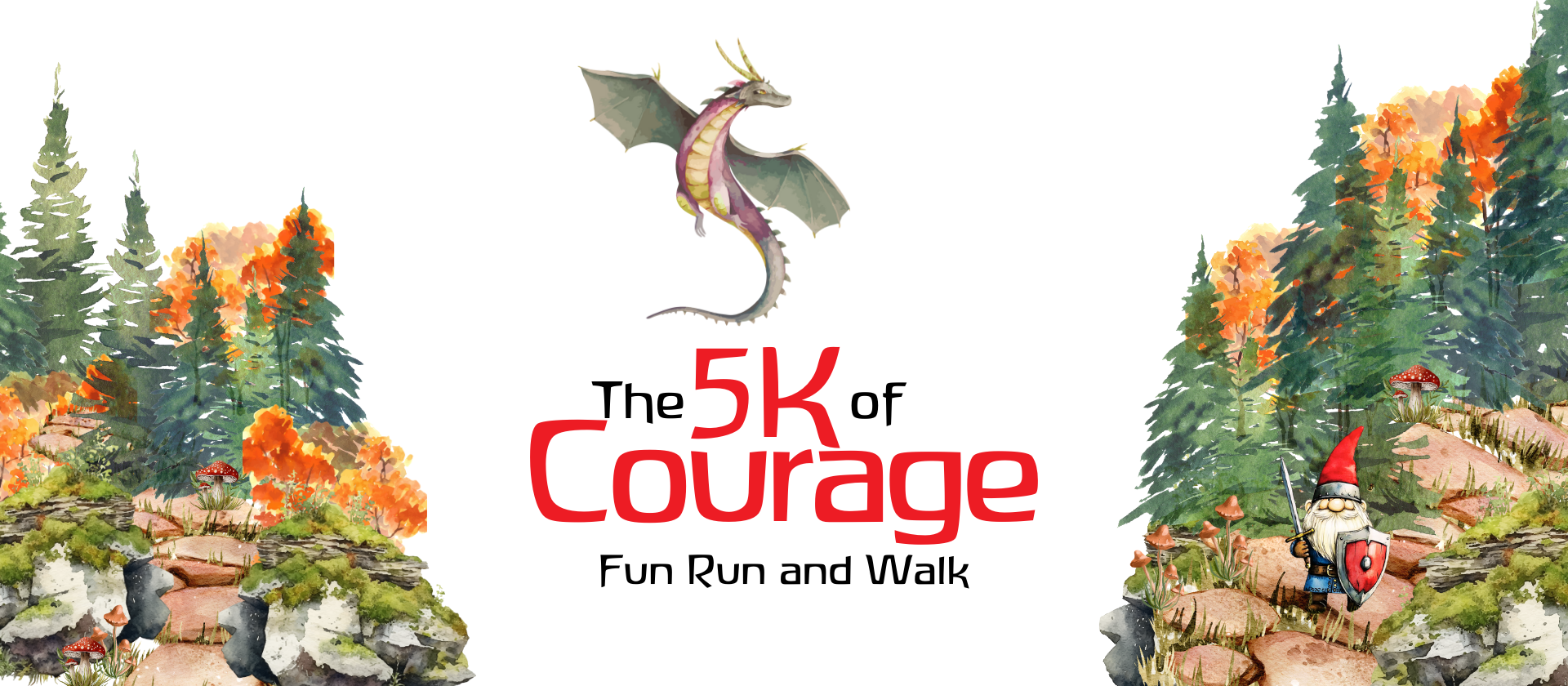 5K For Courage Fun Run/Walk  Registration 2026