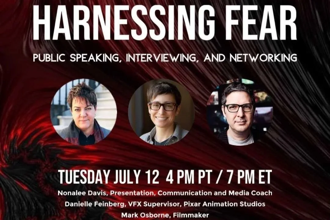 Harnessing Fear in a Room Full of Experts: Pubic Speaking, Interviewing, & Networking