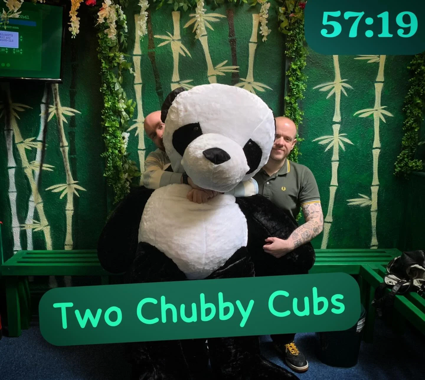 Two games in one day&hellip; tick!
The 2 Chubby Cubs completed their mission demonstrating great puzzle solving skills and collaboration - stopping the upload before time ran out and gaining a new team member. 

#gosforth @justintyneescape @teamworkm
