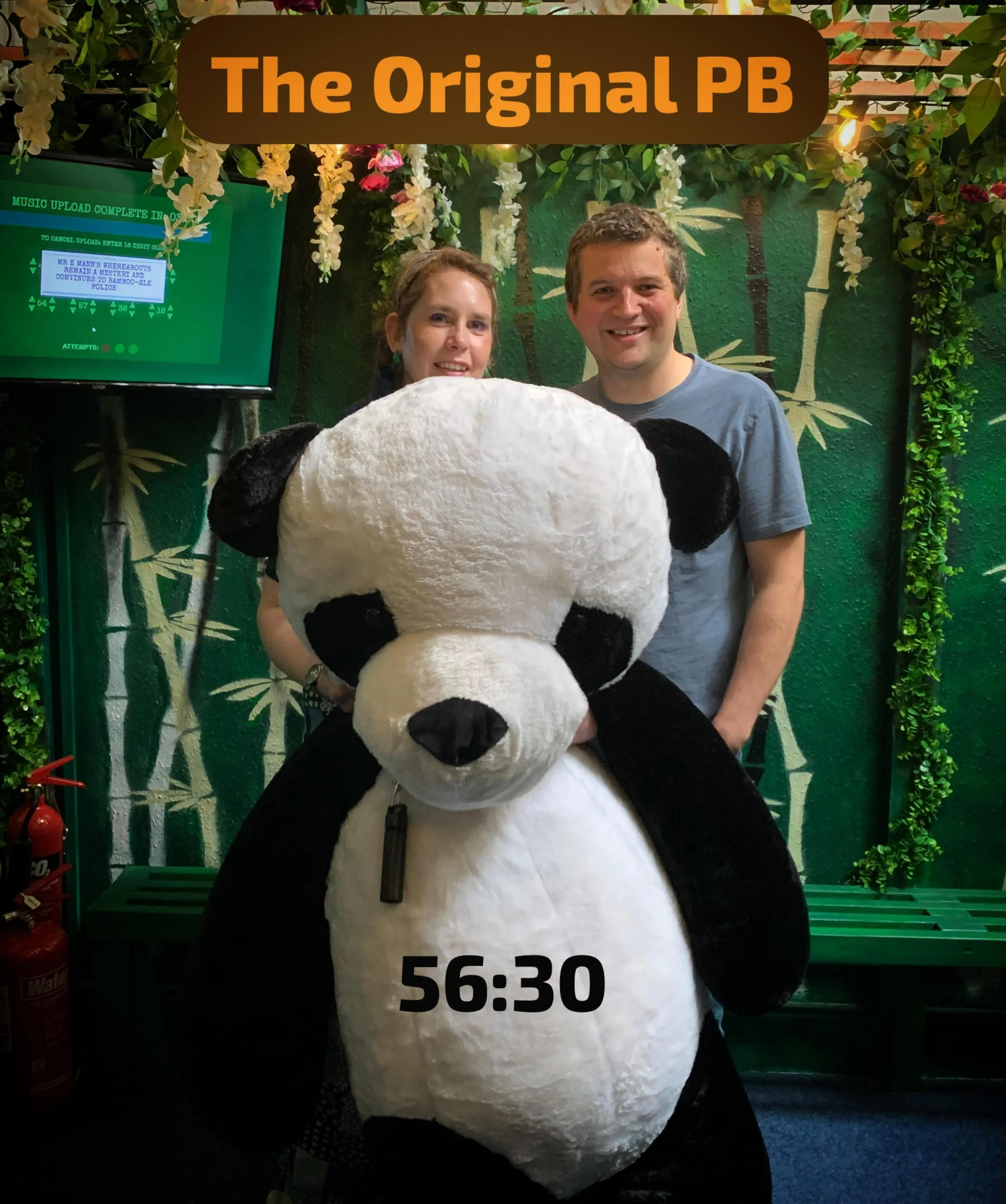 Meet The Original PB&hellip;
Escape room masters who managed to solve A Brief Case in under the hour&hellip; not often a team of two is so well in tune with one another. 

They will return for The Detention&hellip;